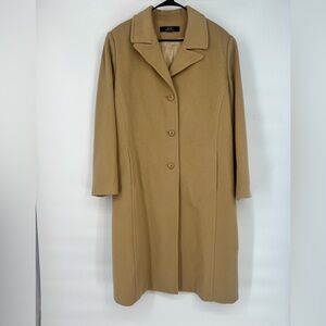 L.L. COLLEZIONI ITALIA Elegant Tan Women's Coat